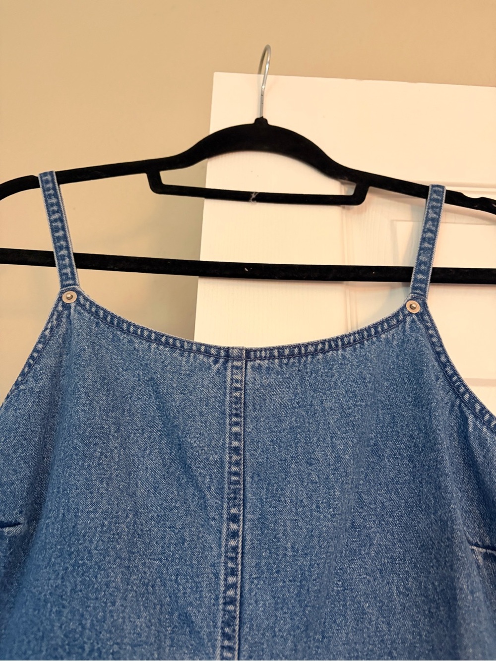 Vintage Tommy Hilfiger Blue Denim Women's Midi Dress